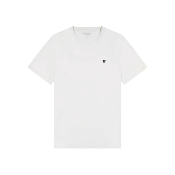 Wrangler - T-shirt bianca con logo