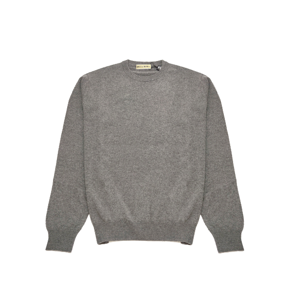 Duca Roma - Maglia puro cashmere grigio
