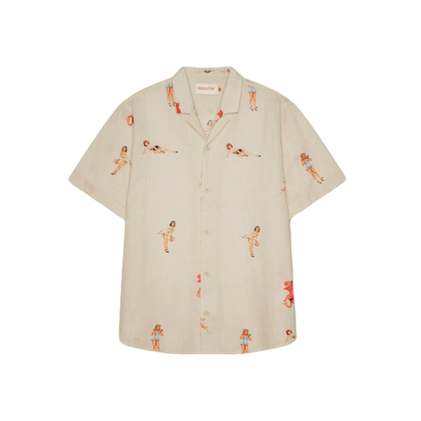 Revolution - Camicia mezza manica pin up