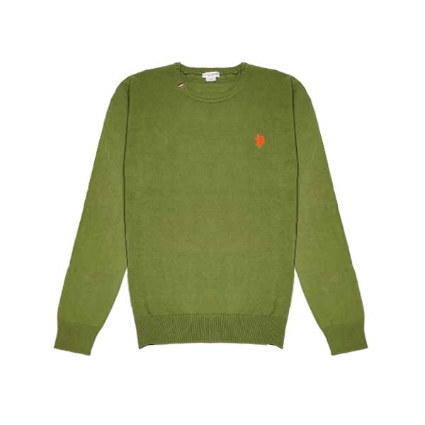 U.S. Polo Assn - Maglia girocollo militare