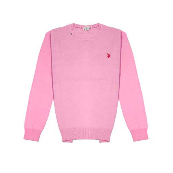 U.S. Polo Assn - Maglia girocollo rosa