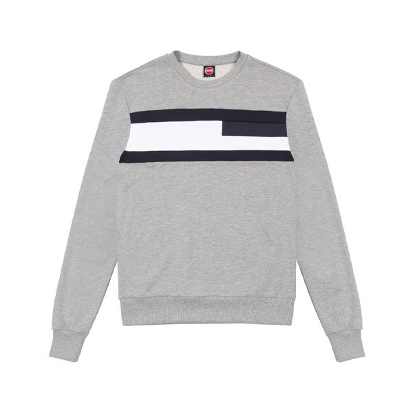 Colmar Originals - Felpa grigia primaverile con scritta