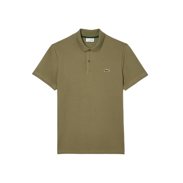 Lacoste - Polo militare in cotone organico