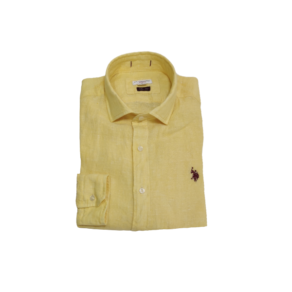 U.S.Polo Assn - Camicia gialla