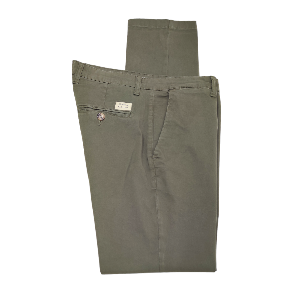 Vintage Chinos - Pantalone verde militare