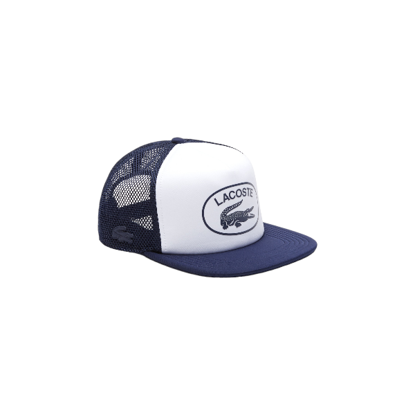 Lacoste - Cappello blu con visiera