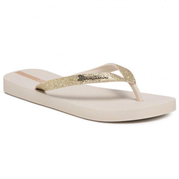 Ipanema - Infradito glitterate beige