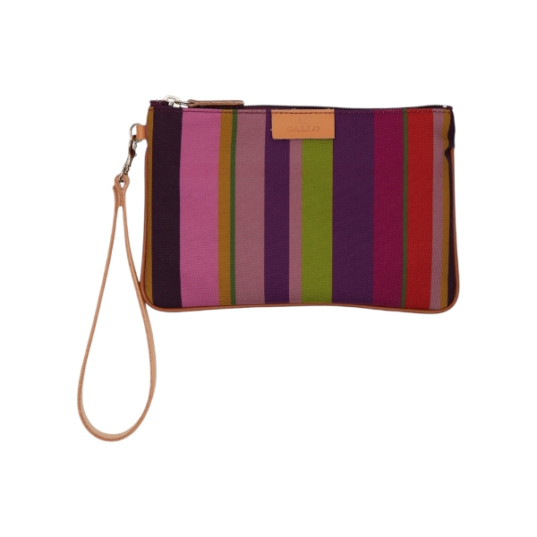 Gallo - Bustina unisex Rosa righe multicolor