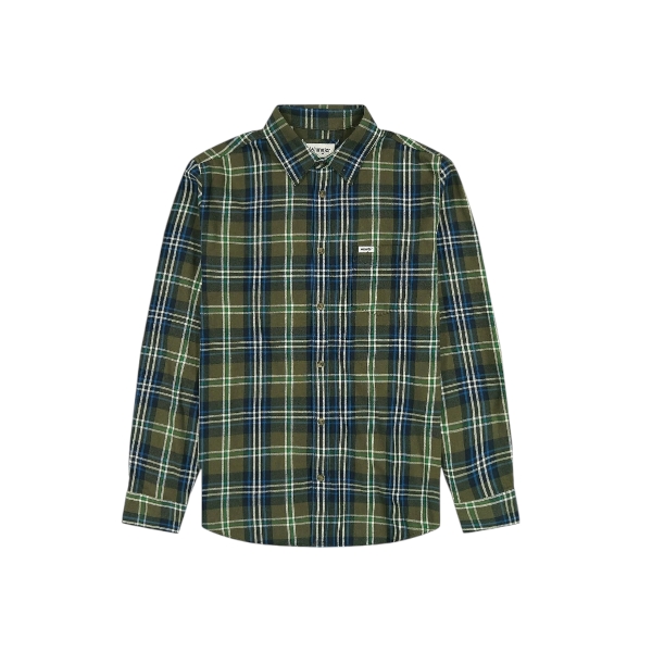 Wrangler - Camicia check blu