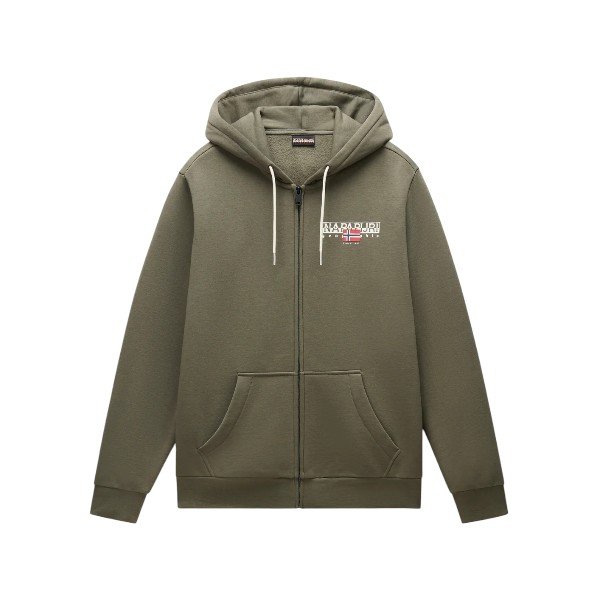 Felpa Full Zip e Cappuccio - Napapijri